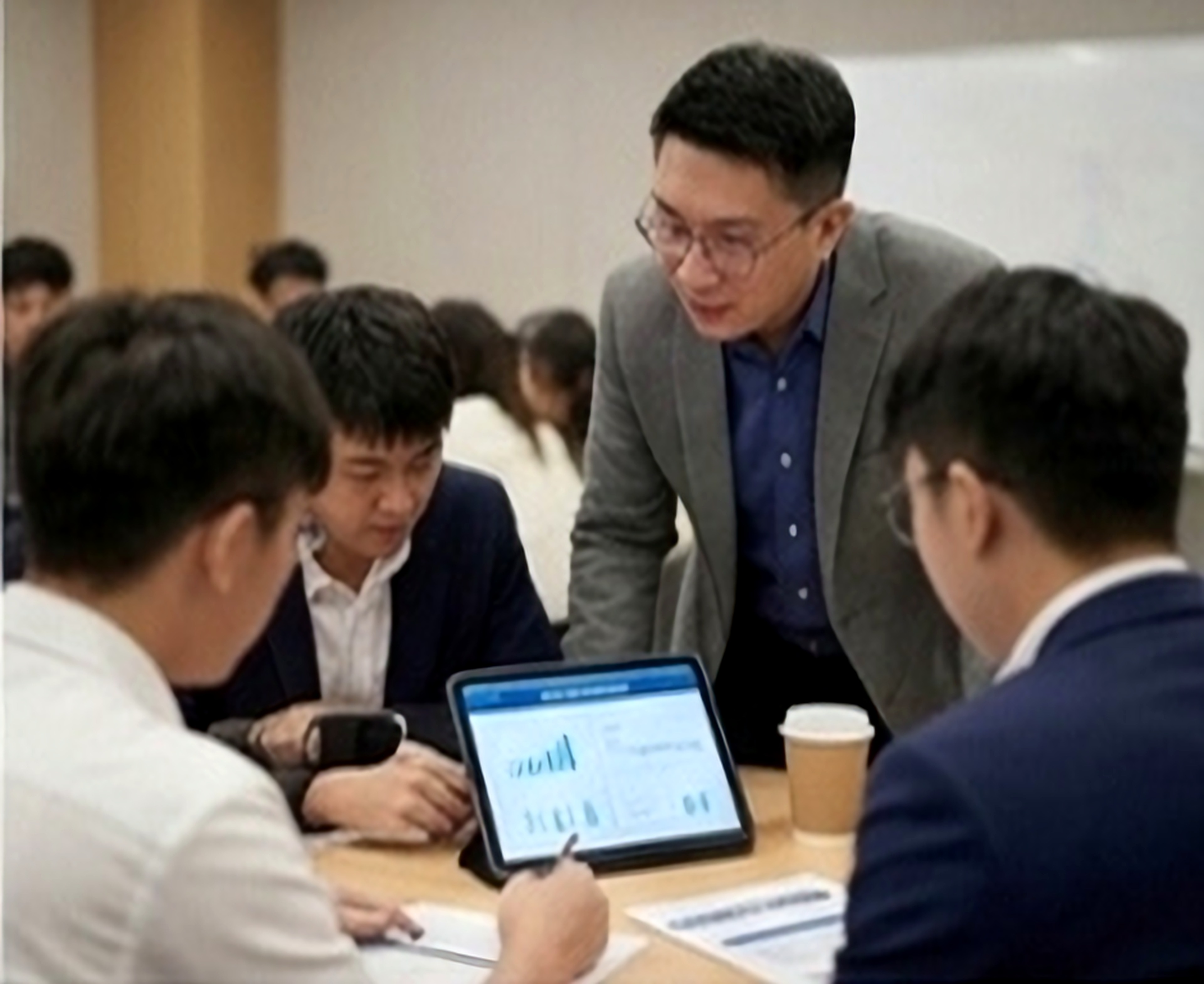 AI Leadership training session